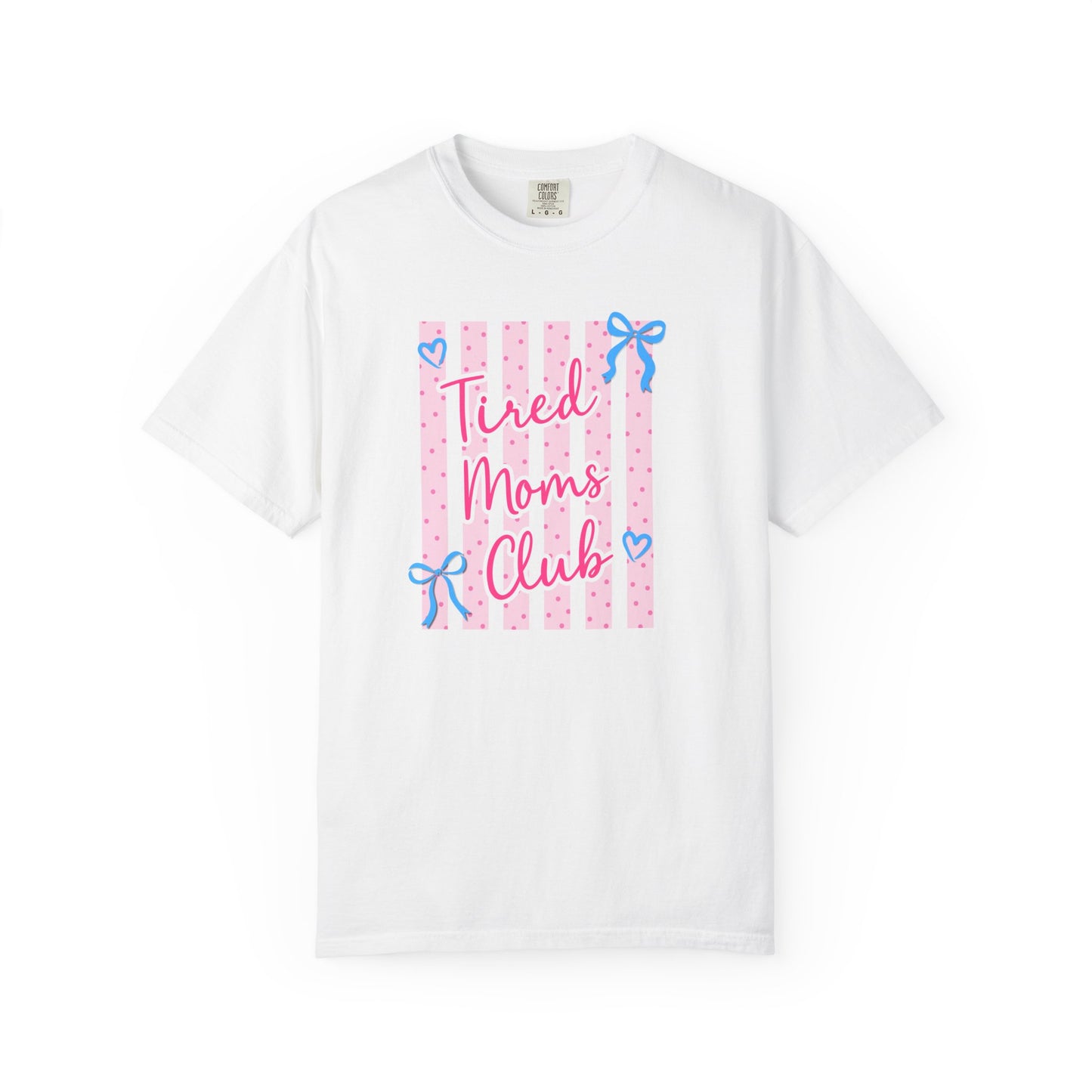 Minimal White T-Shirt — Blank Garment-Dyed Tee Printify