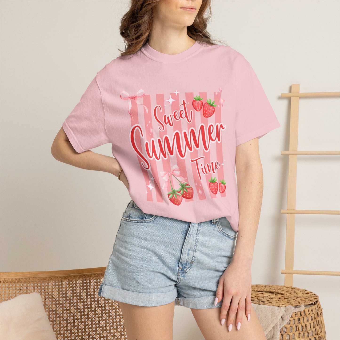 Sweet Summer Time Unisex Garment-Dyed T-Shirt