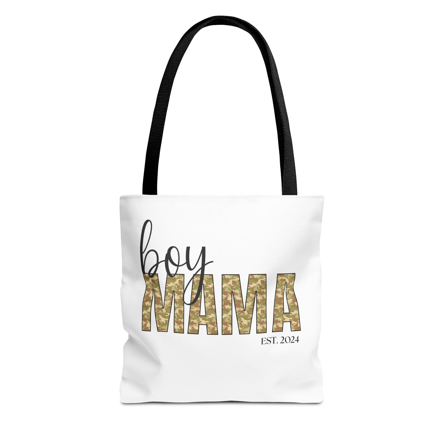 Boy Mama Tote Bag | Personalized EST Year