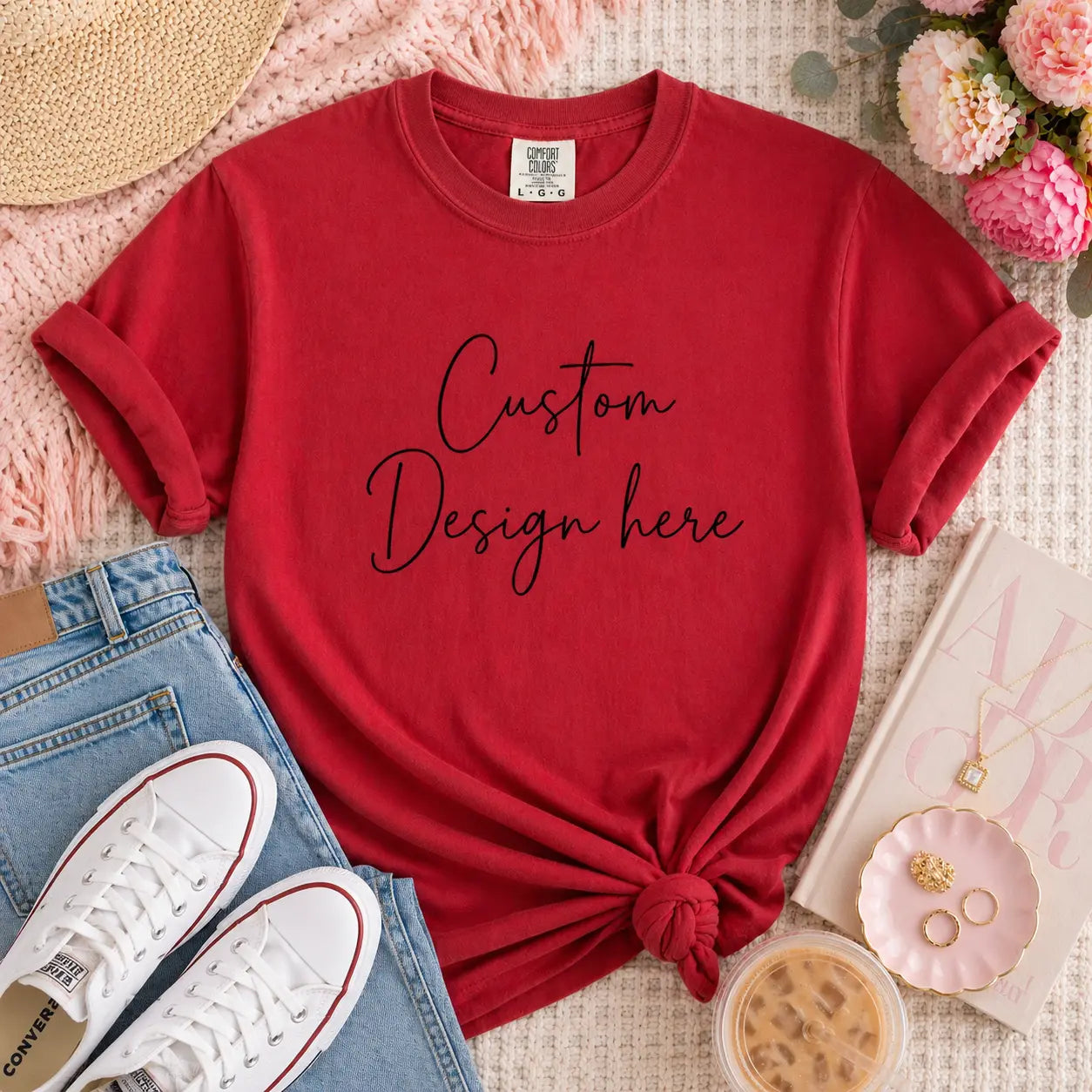 Custom T-Shirt | Add Your Logo or Design | Personalized Tee | Boutique Custom Gift Printify